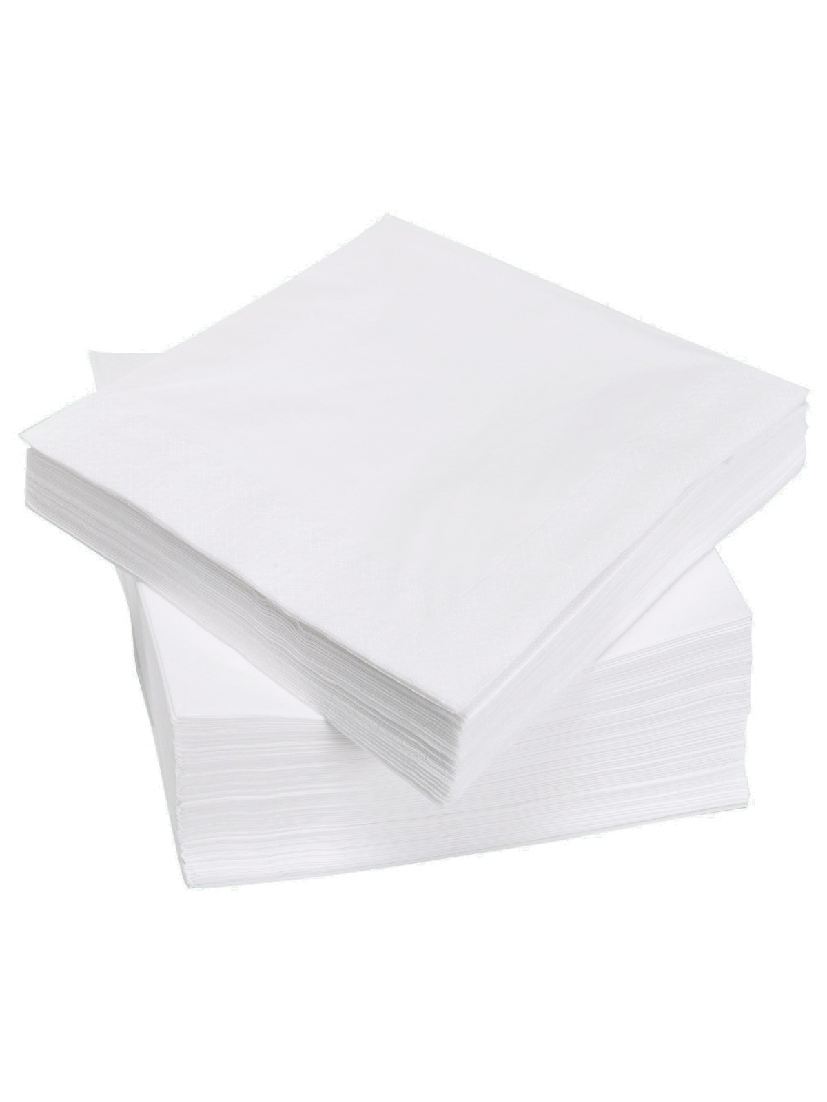 Serviettes Blanches 30x30 2 Plis